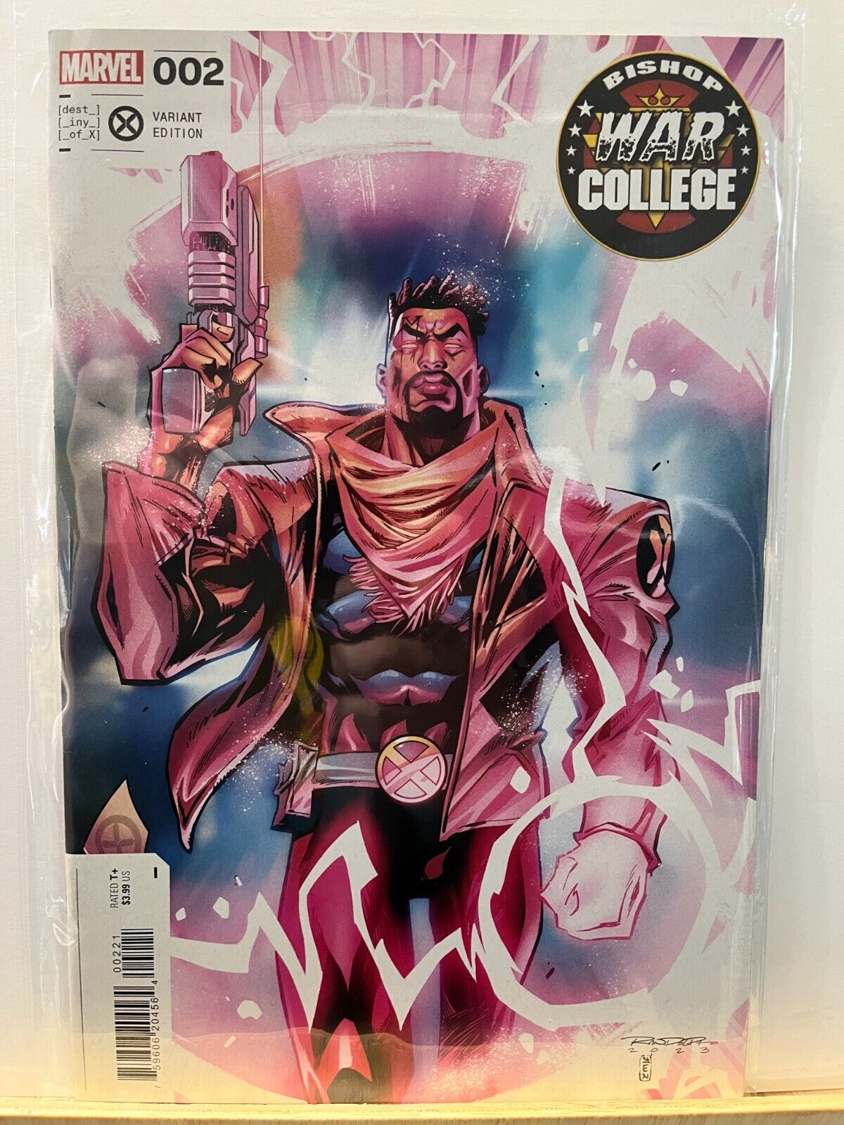 Bishop War College #2 variant cover NM Brand New Comic
