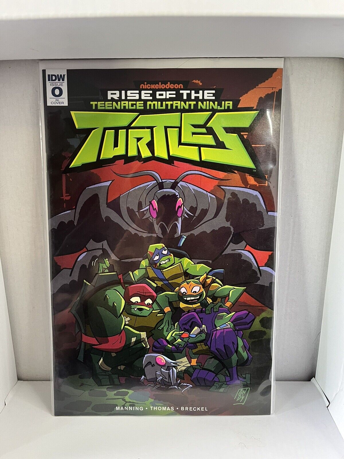 Rise of the Teenage Mutant Ninja Turtles #0 RI 1:10 Variant 2018 IDW