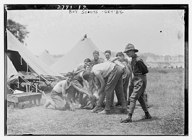 Boy Scouts,Gettysburg,Pennsylvania,The Great Reunion,July 1913,50th Anniversary