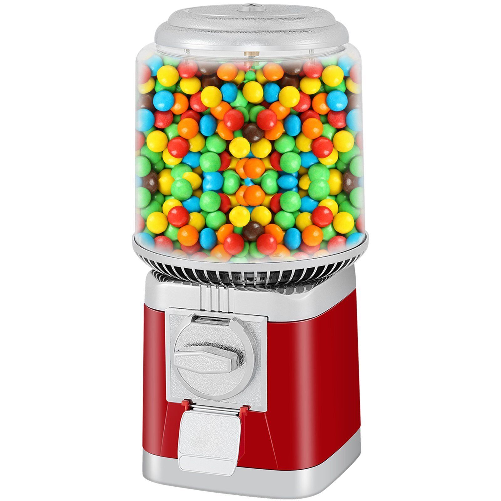 VEVOR Gumball Machine, 1-inch Candy Vending Machine, Commercial Gumball Vending