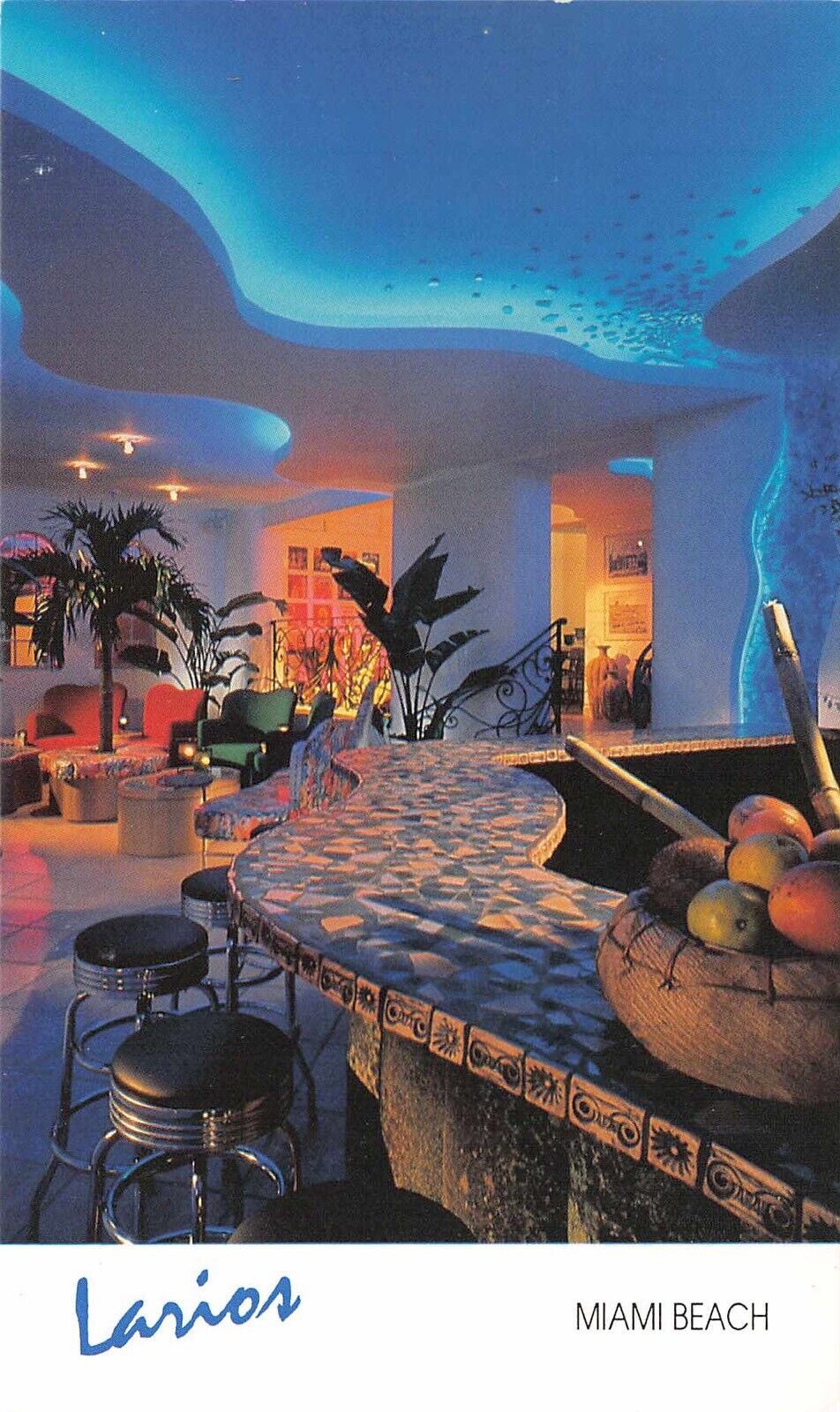 FL - 1990’s Florida Lario\'s Cuban Restaurant Miami Beach, FLA - Gloria Estefan