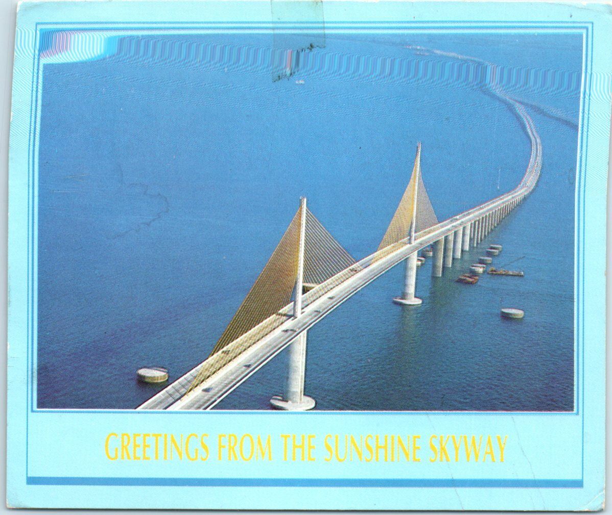 Postcard - Greetings from the Sunshine Skyway