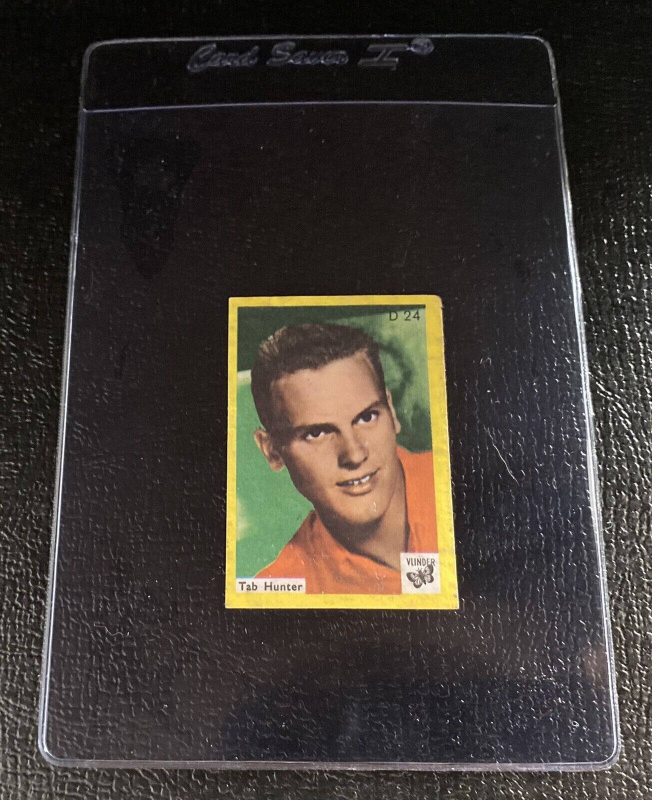 Tab Hunter Trading Card 1969 Vlinder #D24 Match Cover 1960s Famous Actor