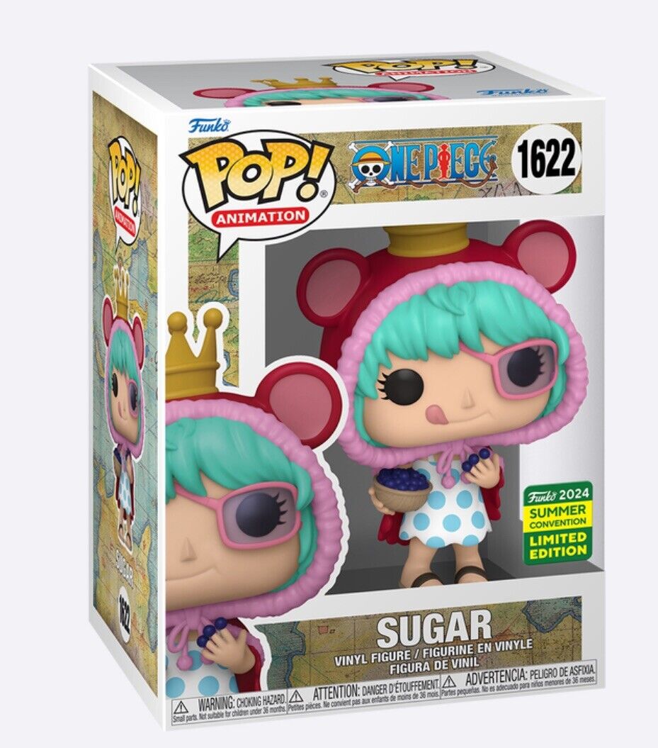 ONE PIECE SUGAR FUNKO POP SDCC 2024  (SCENTED) SHARED EXCLUSIVE