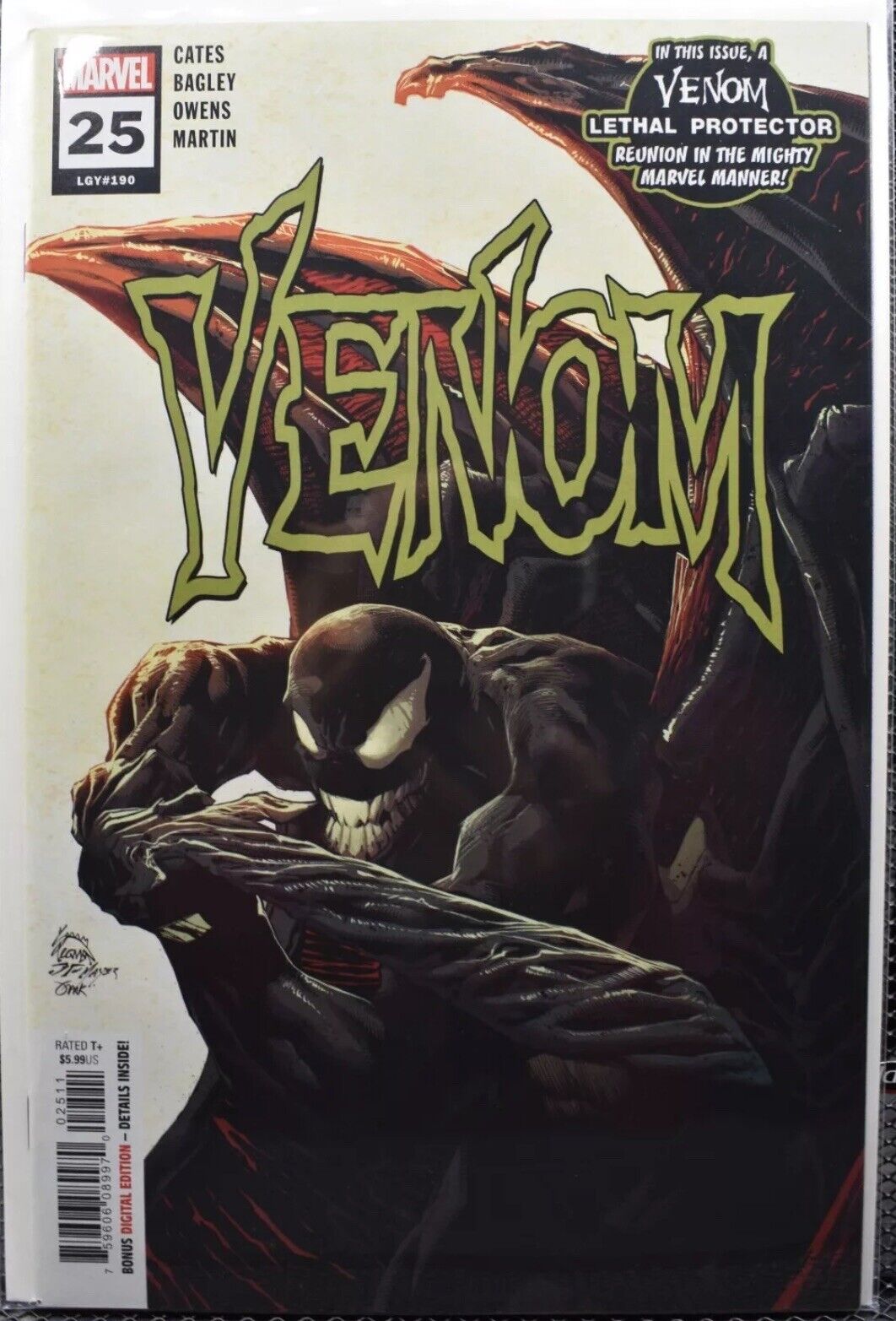 Venom #25 Ryan Stegman Cover A Marvel 2020 Donny Cates 1st Codex & Virus App