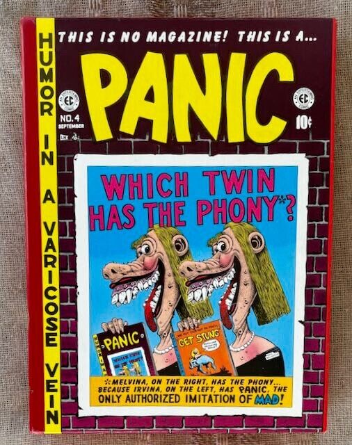 Panic; 2 vol. Box Set; EC; Russ Cochran 1984