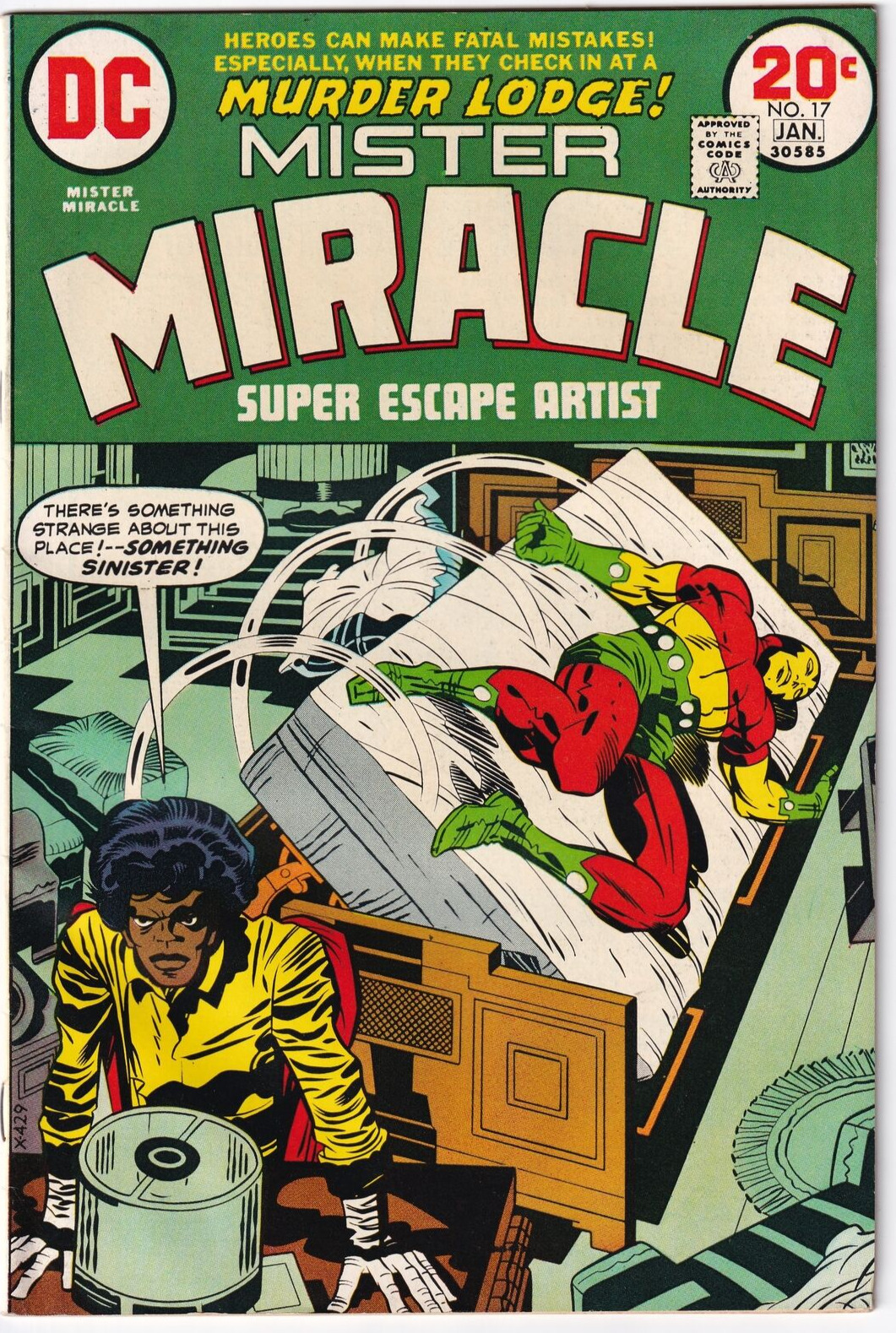 Mister Miracle #17 (DC, 1973)  High Quality Scans.