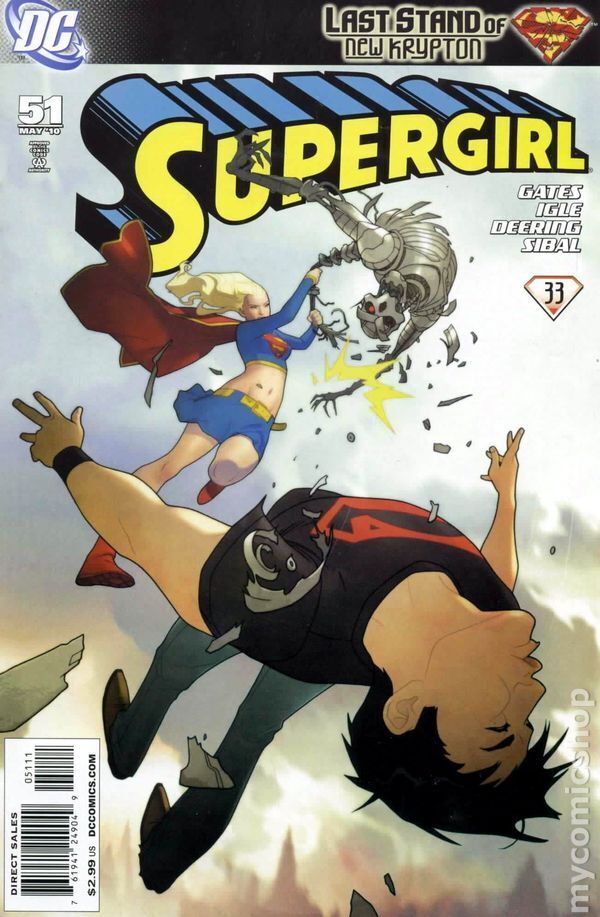 Supergirl #51 FN+ 6.5 2010 Stock Image