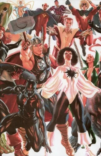 Avengers Inc #1 - Alex Ross Connecting Variant Cover  -Marvel Comics- 2024