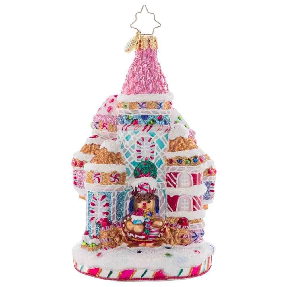 Christopher Radko Candy Cane Castle Ornament *BRAND NEW* 1021561
