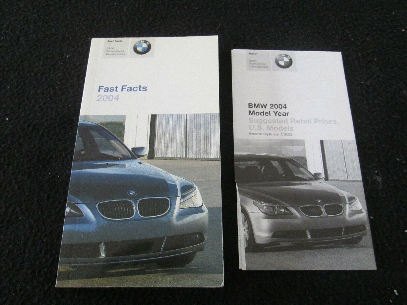 2004 BMW Fact Book Brochure 325i 330i Z4 M3 Coupe Conv 530i 545i 745Li Catalog