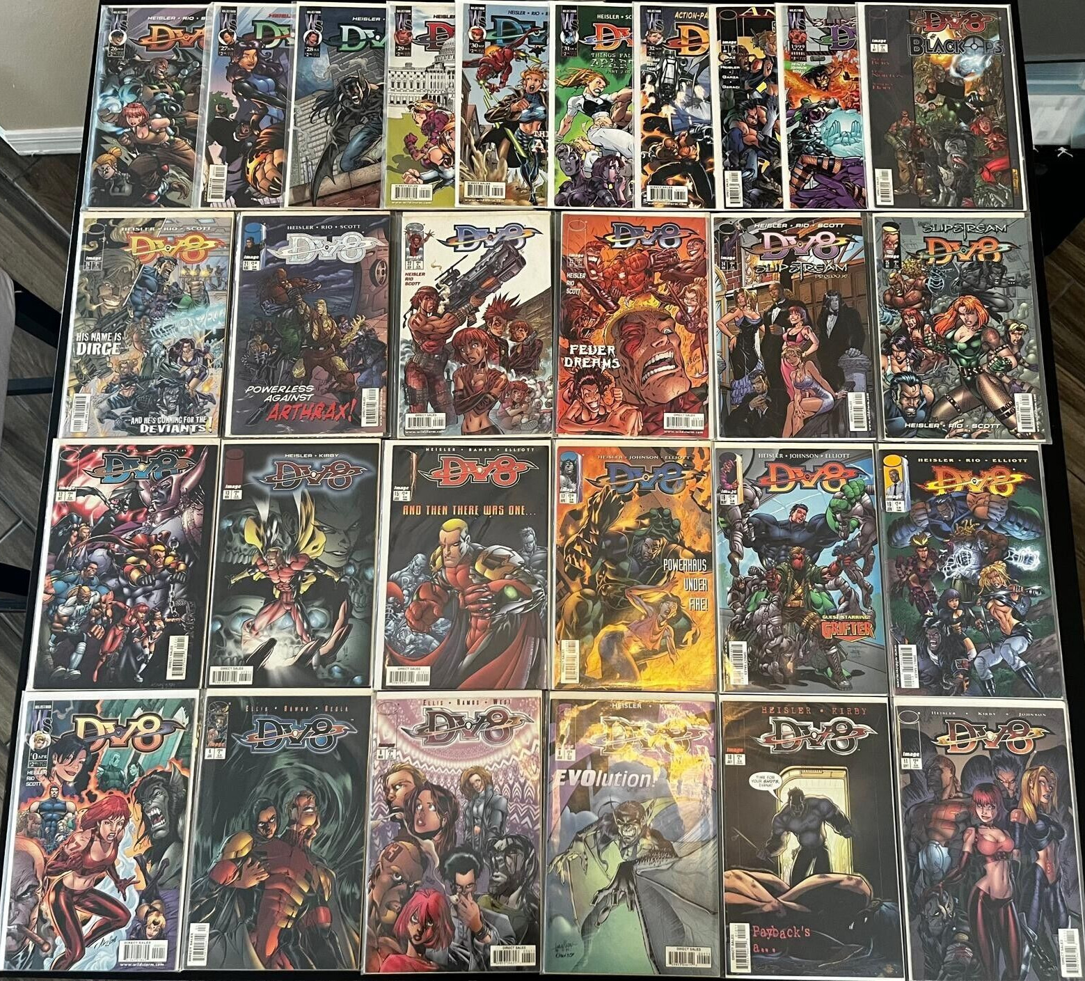 DV8 Comic Lot of 28 Issues - Image Wildstorm Comics with #0 and MANY MORE