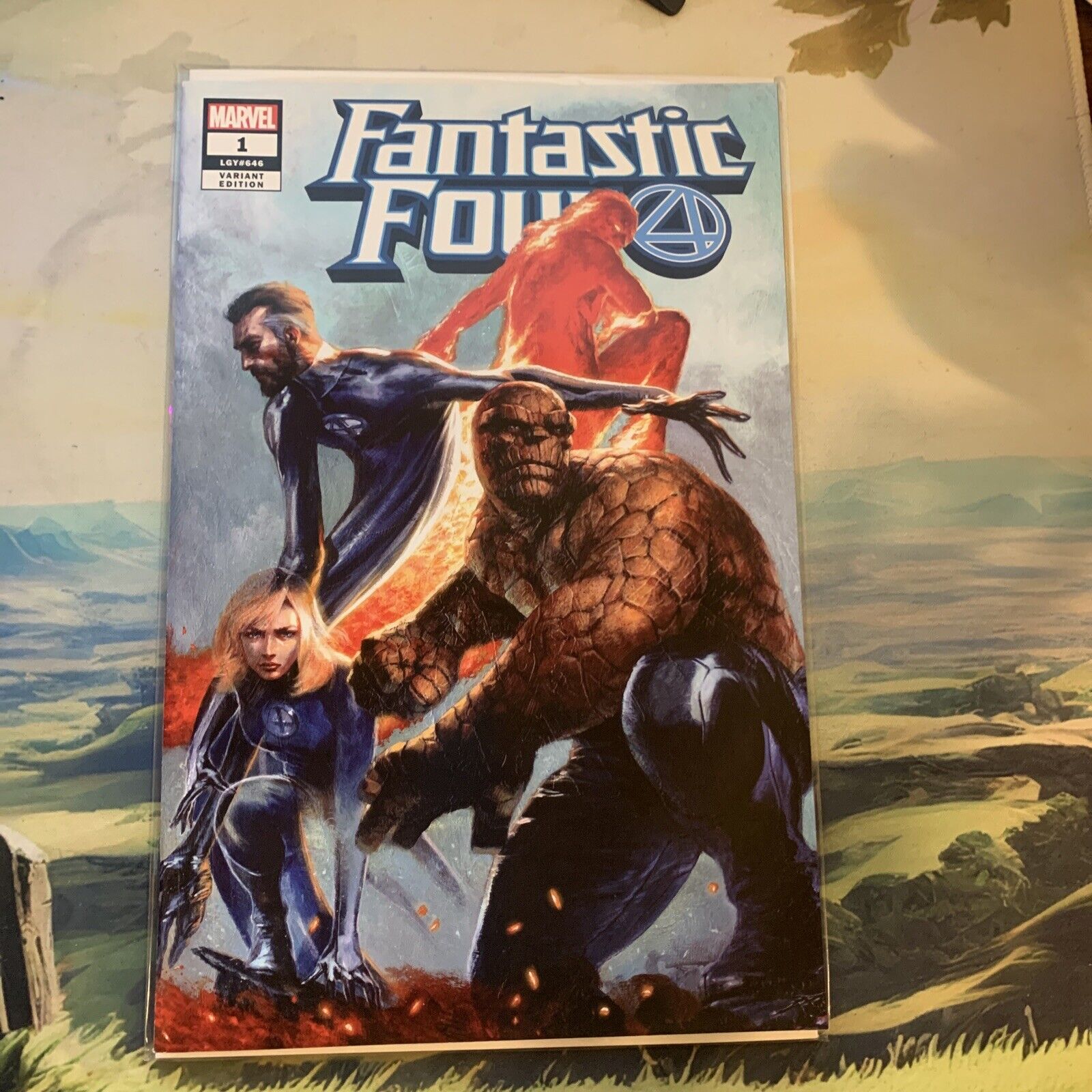 FANTASTIC FOUR #1 GABRIELE DELL\'OTTO TRADE DRESS VARIANT LIMITED TO 3000 NM