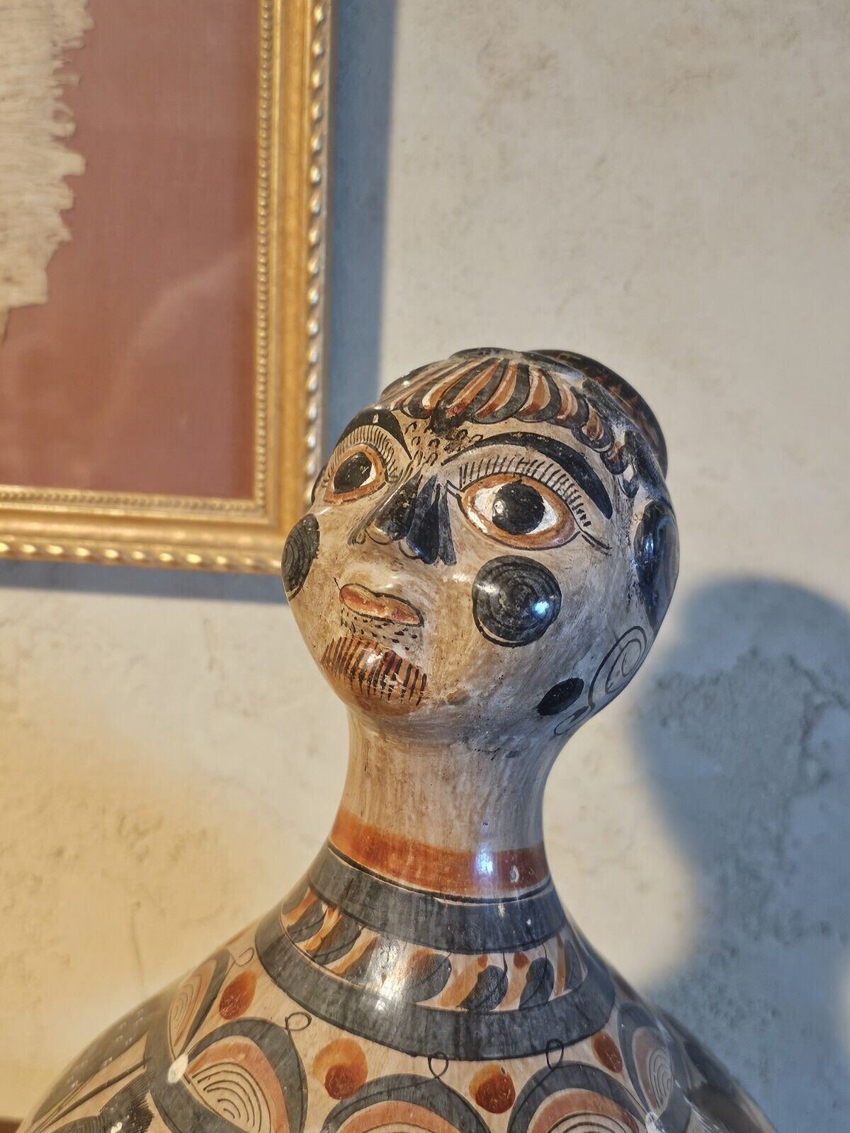 Rare Mexican Tonala Woman Head Vase Tonala Mexico MAKE OFFER
