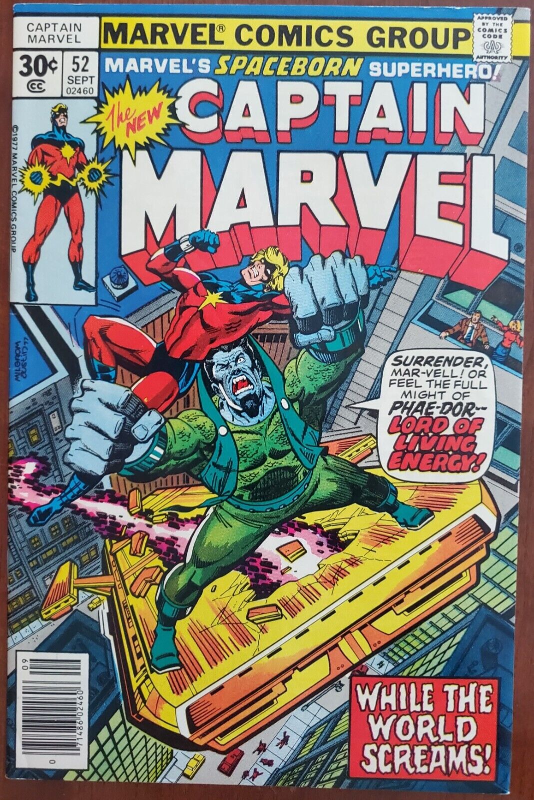 Captain Marvel #52 NM 9.2 (Marvel 1977)✨