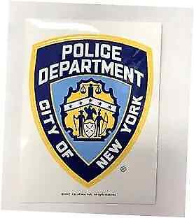 NYPD New York Police Department Offical Licensed Sticker Decal Shield 