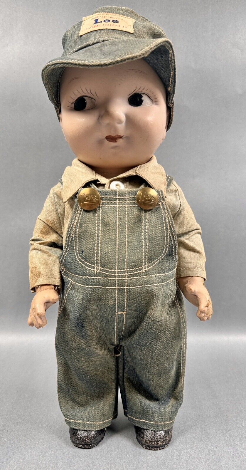 Vintage Buddy Lee Overalls Doll
