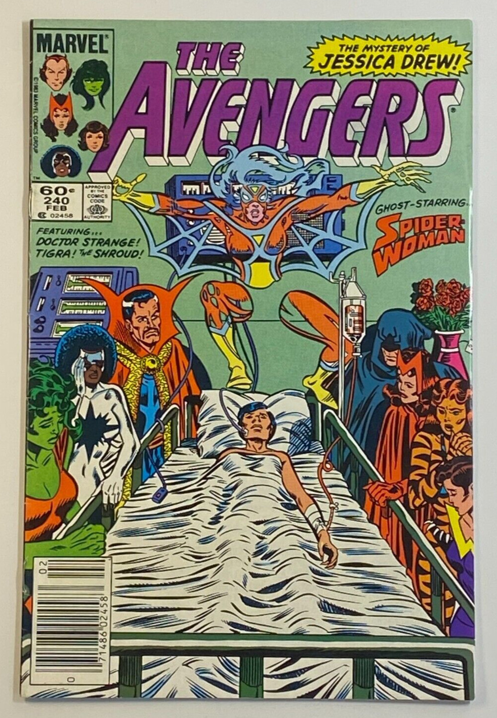 Marvel Comics - The Avengers 240 - 1984 - FN/VFN Cond. - Spider-Woman - She Hulk
