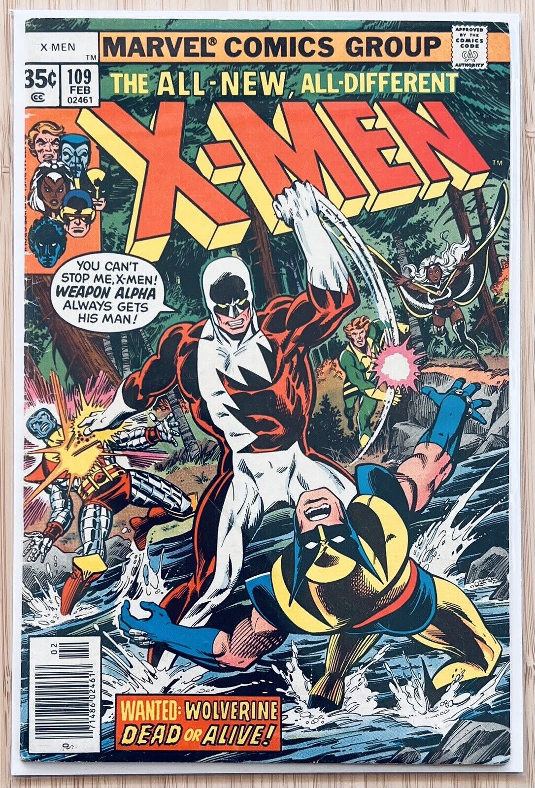 Uncanny X-Men #109 . 1st Vindicator . 1978 . Marvel Comics
