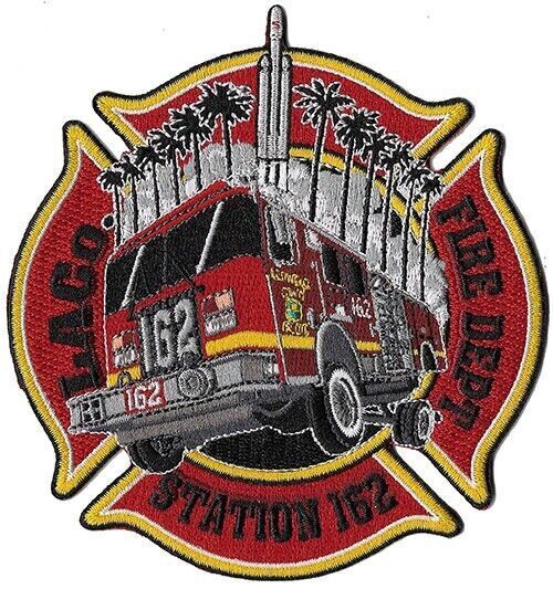 LA County Station 162 New Design Apparatus  NEW Fire Patch 