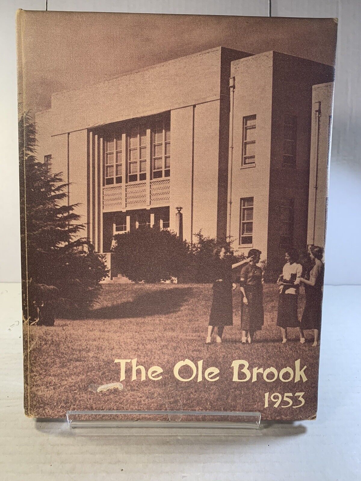 1953 Brookhaven Mississippi Yearbook Annual Ole Brook