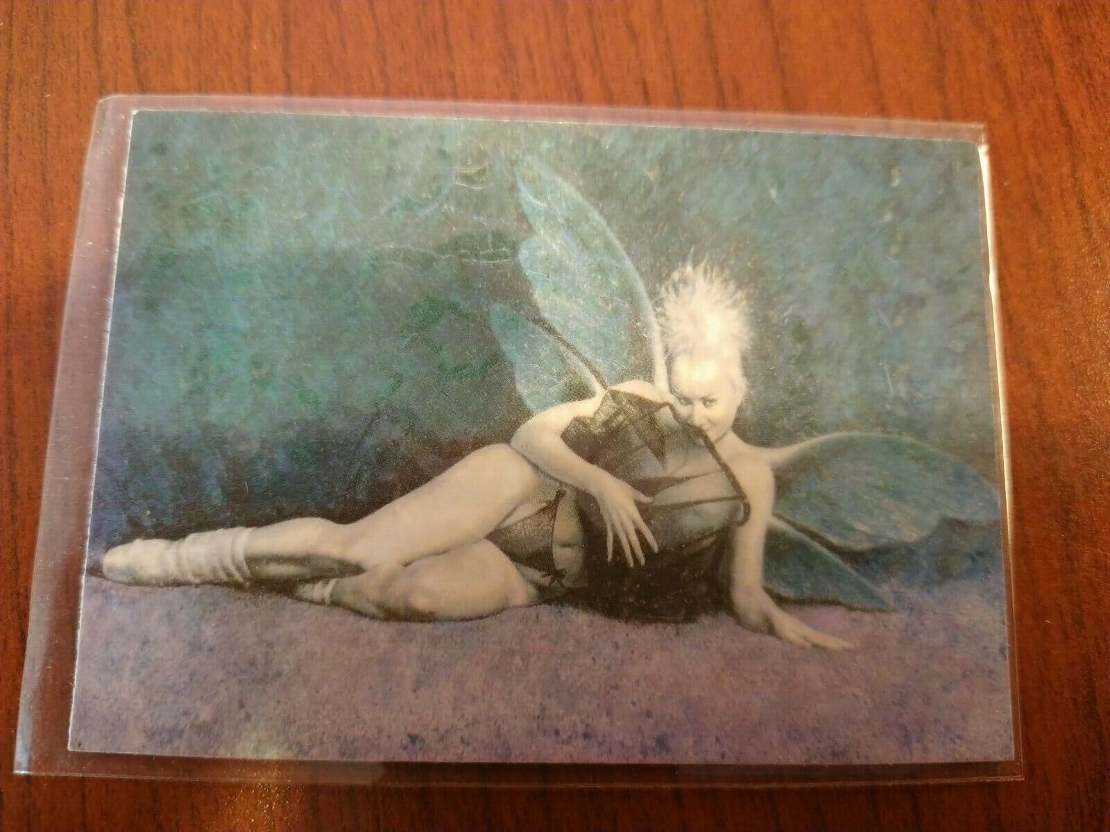 OLIVIA OBSESSIONS IN OMNICHROME 1997 COMIC IMAGES FOIL PROMO CARD NEW MINT