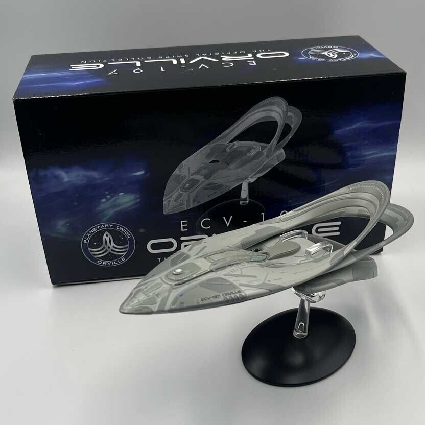 The Orville 10 Inch Ship Replica USS Orville XL ECV-197 BY EAGLEMOSS *NEW*