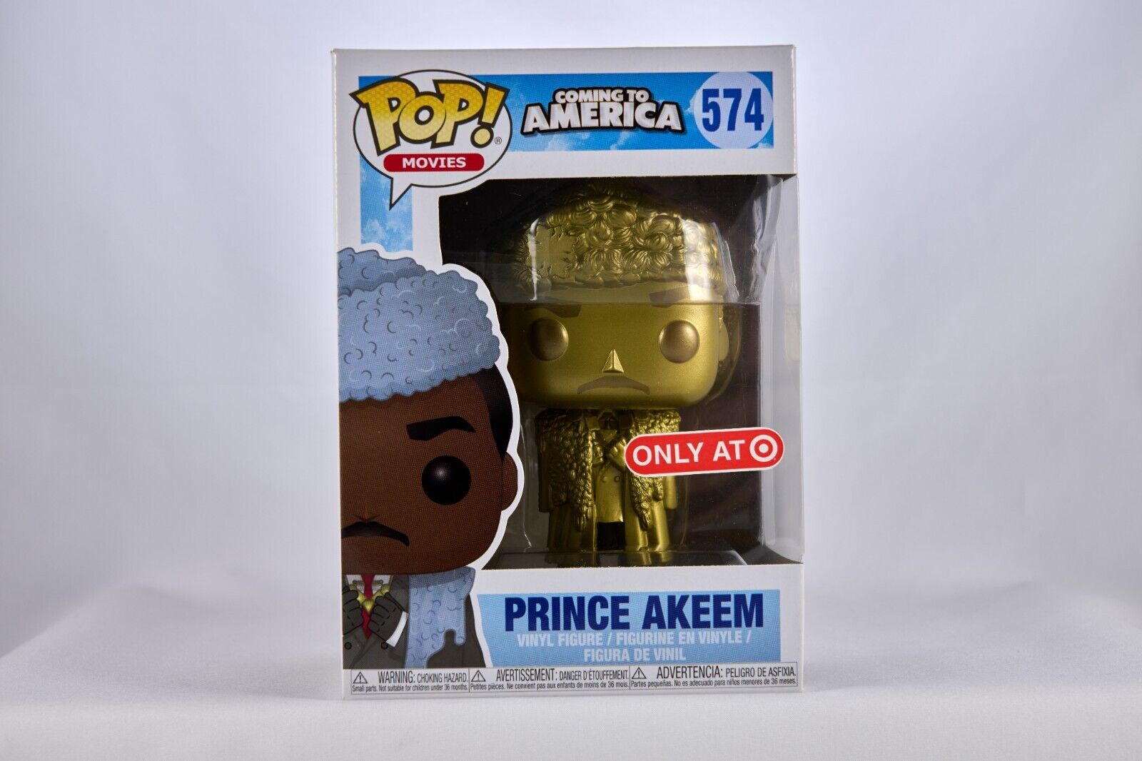 Funko POP Movies Coming to America Prince Akeem #574 (Gold) Target Exclusive