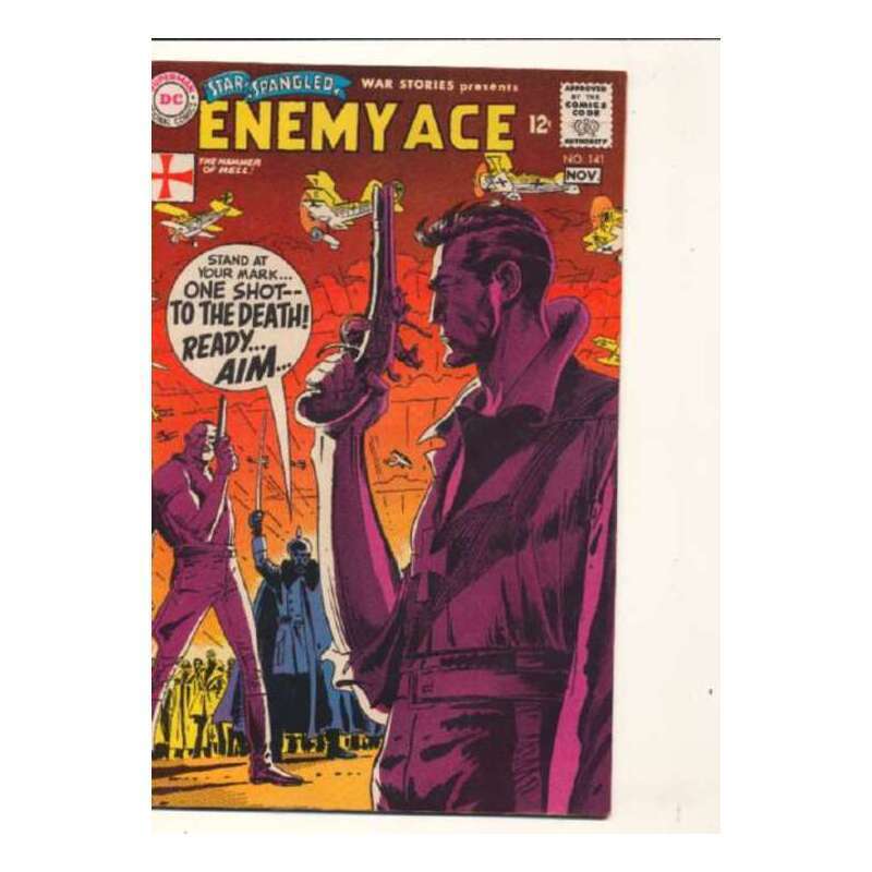 Star Spangled War Stories #141  - 1952 series DC comics Fine+ [w^