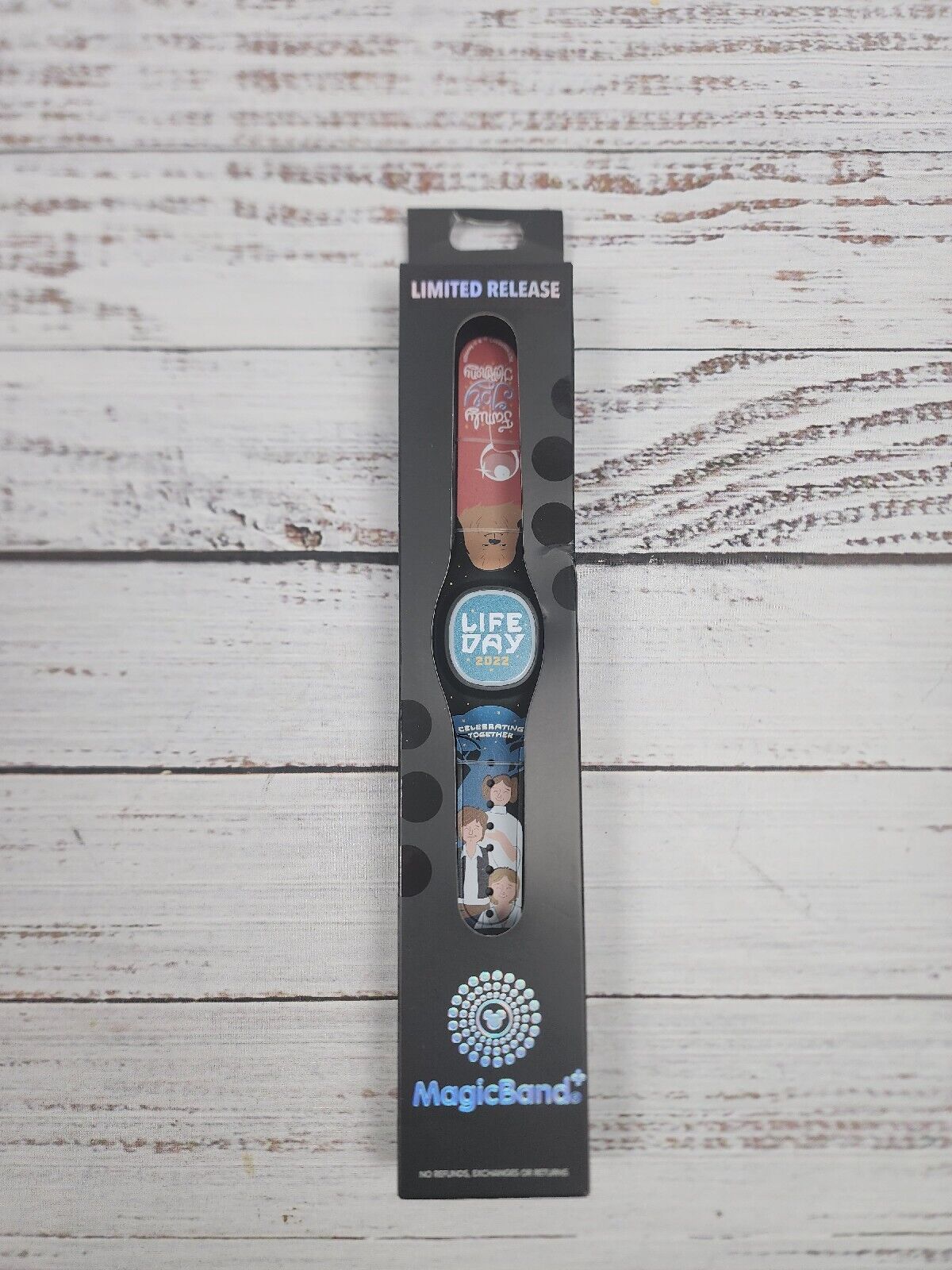 2022 Disney Parks MagicBand+ MagicBand Plus New Star Wars Chewbacca Life Day
