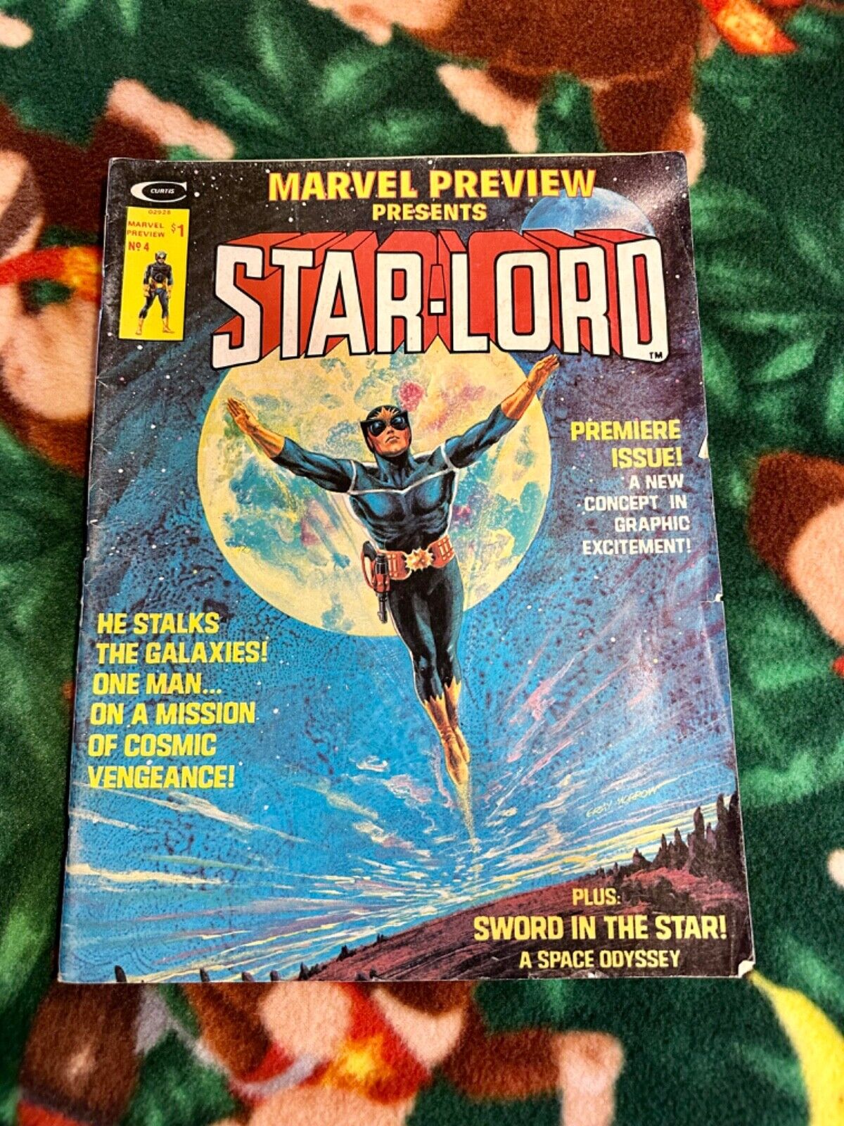 Marvel Preview #4 GD- 1.8 1976 1st app & Origin Star-Lord Marvel Comics Tracking