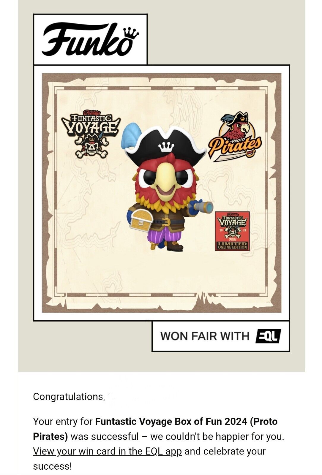 Only for Funko Pop Proto Pirates SDCC 2024 Limited Edition w/Protector PreOrder
