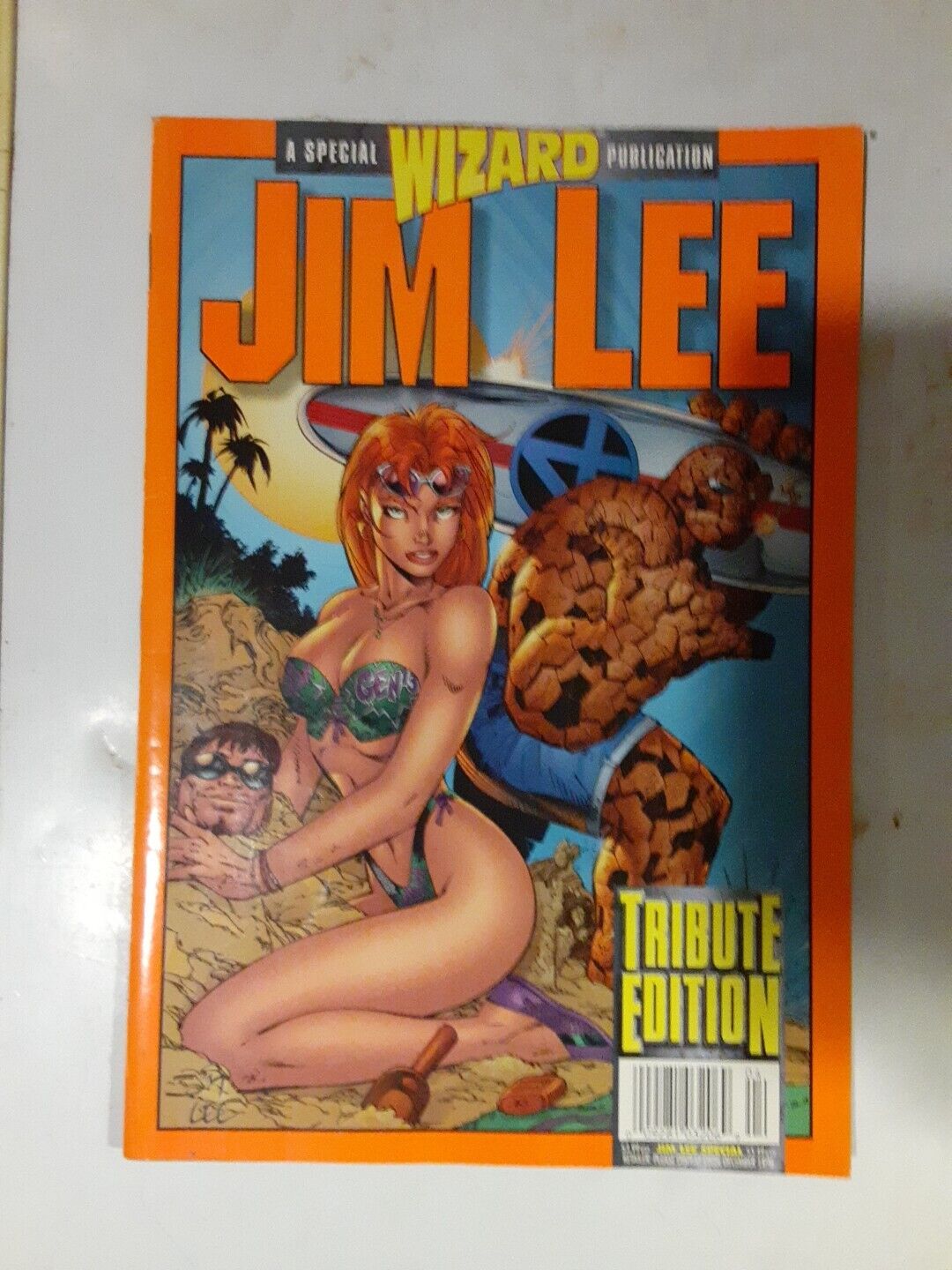 Jim Lee A Special Wizard Publication Tribute Edition Magazine 1996 Comics Image