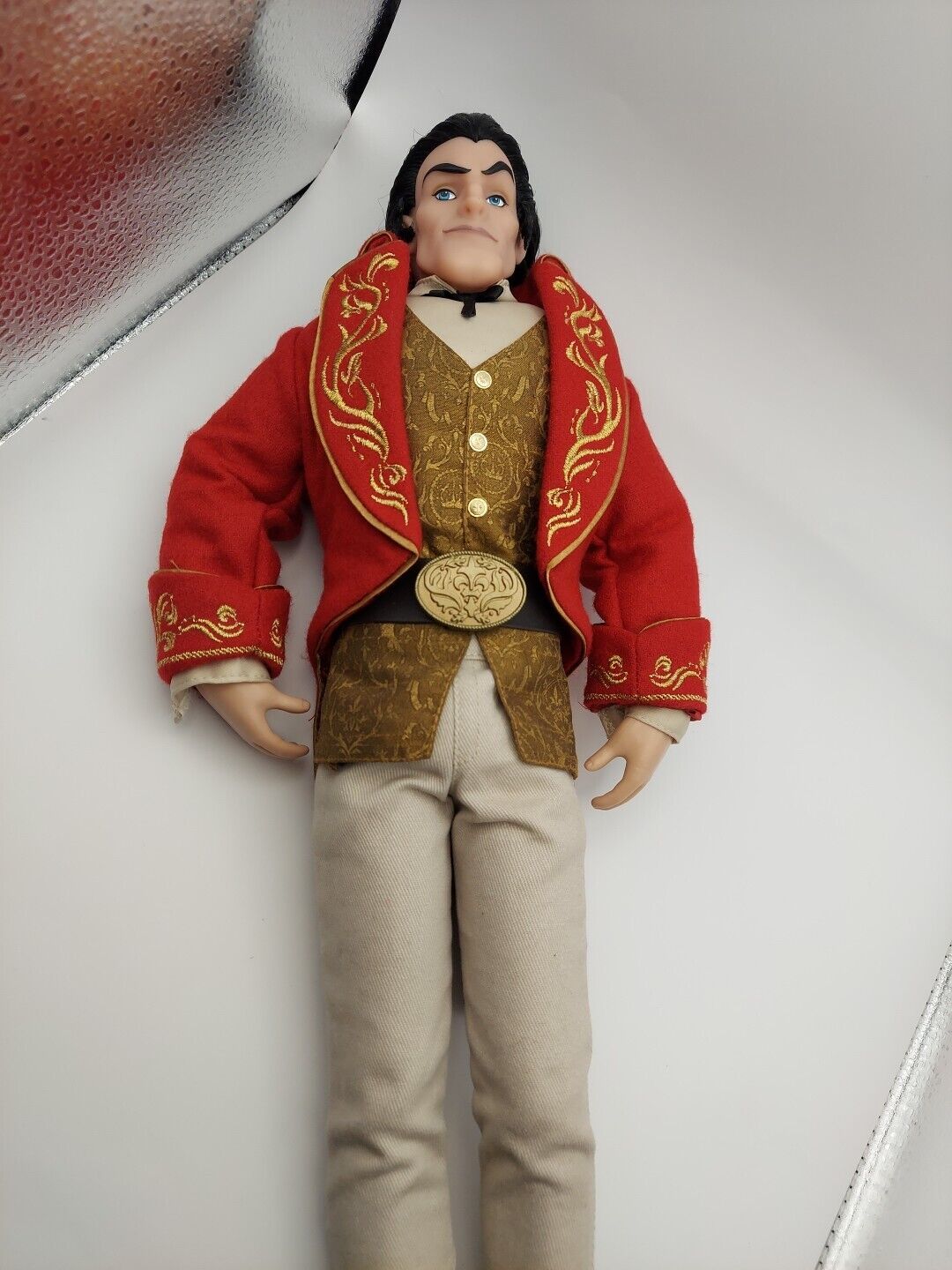 Disney Villains Gaston Beauty & The Beast 17” Limited Edition Doll Figure deboxe