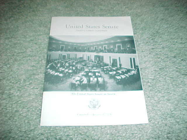 1974 US Senate 93rd Congress Program 