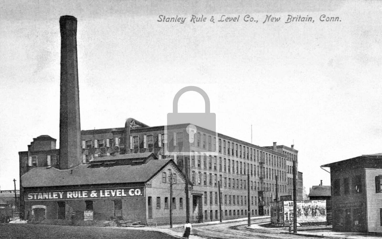 Stanley Rule & Level Co New Britain Connecticut CT - 8x10 PRINT