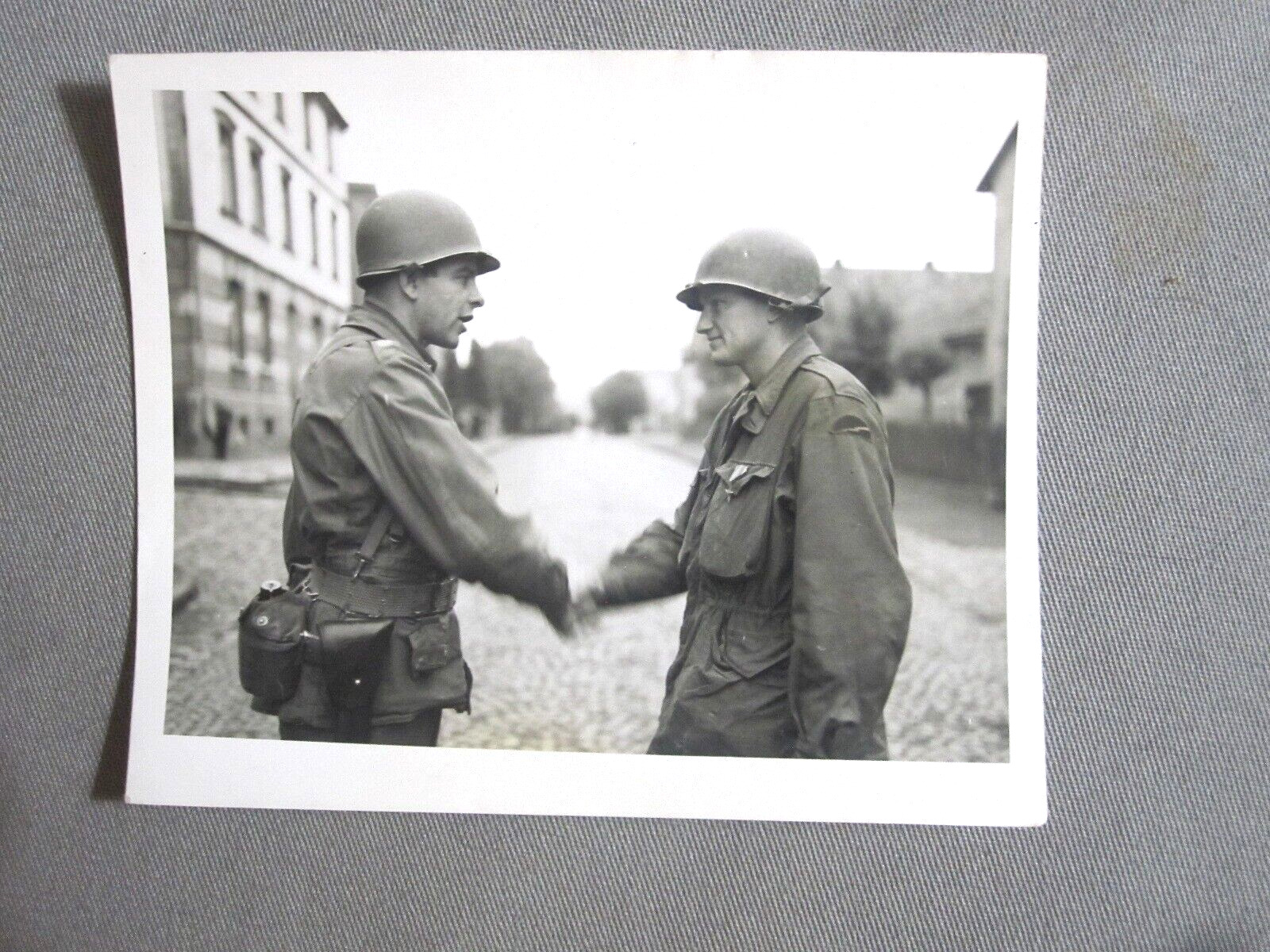1945 - S/SGT. WALTER WILLIAMS - 78th Div - Received Bronze Star - Photo