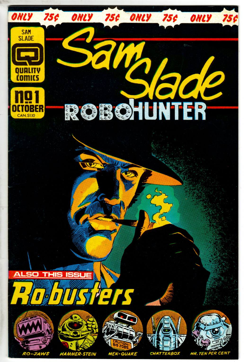 Sam Slade: Robo Hunter #1, Near Mint Minus Condition