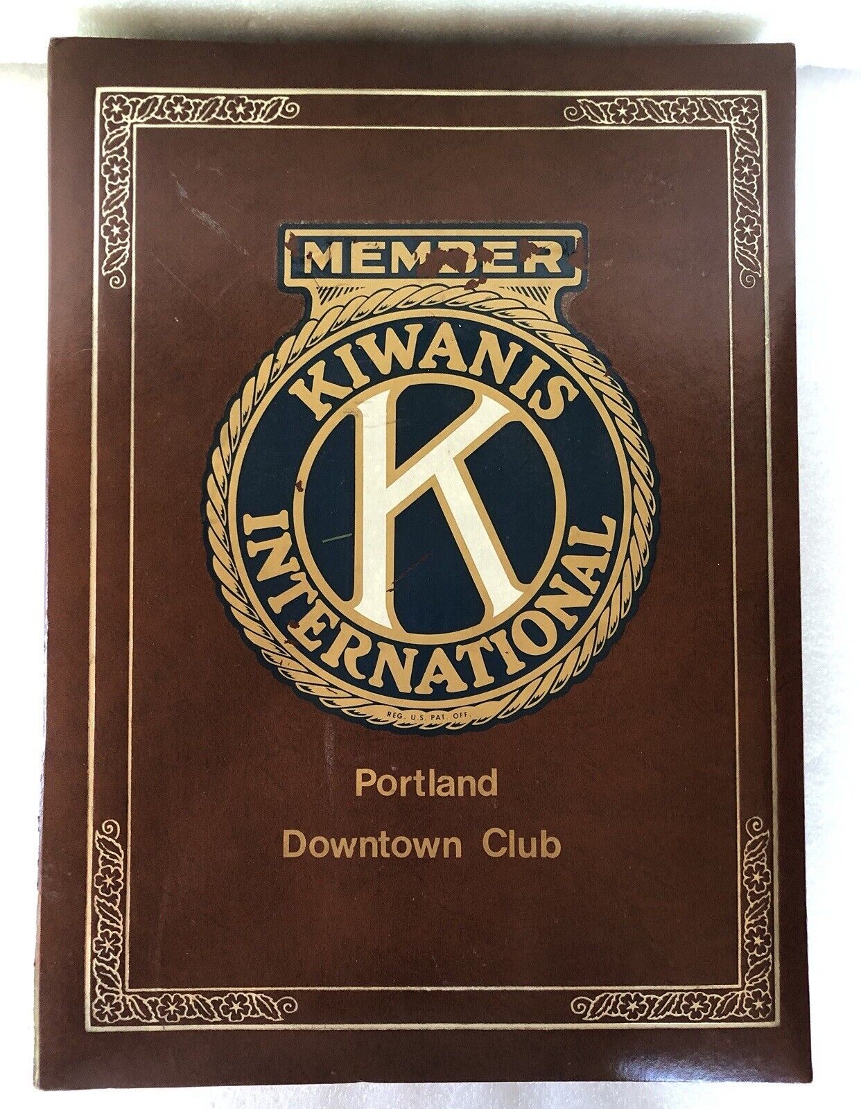 Vintage 1978 - 79  KIWANIS Downtown Portland Oregon Scrap Book Ephemera Photos