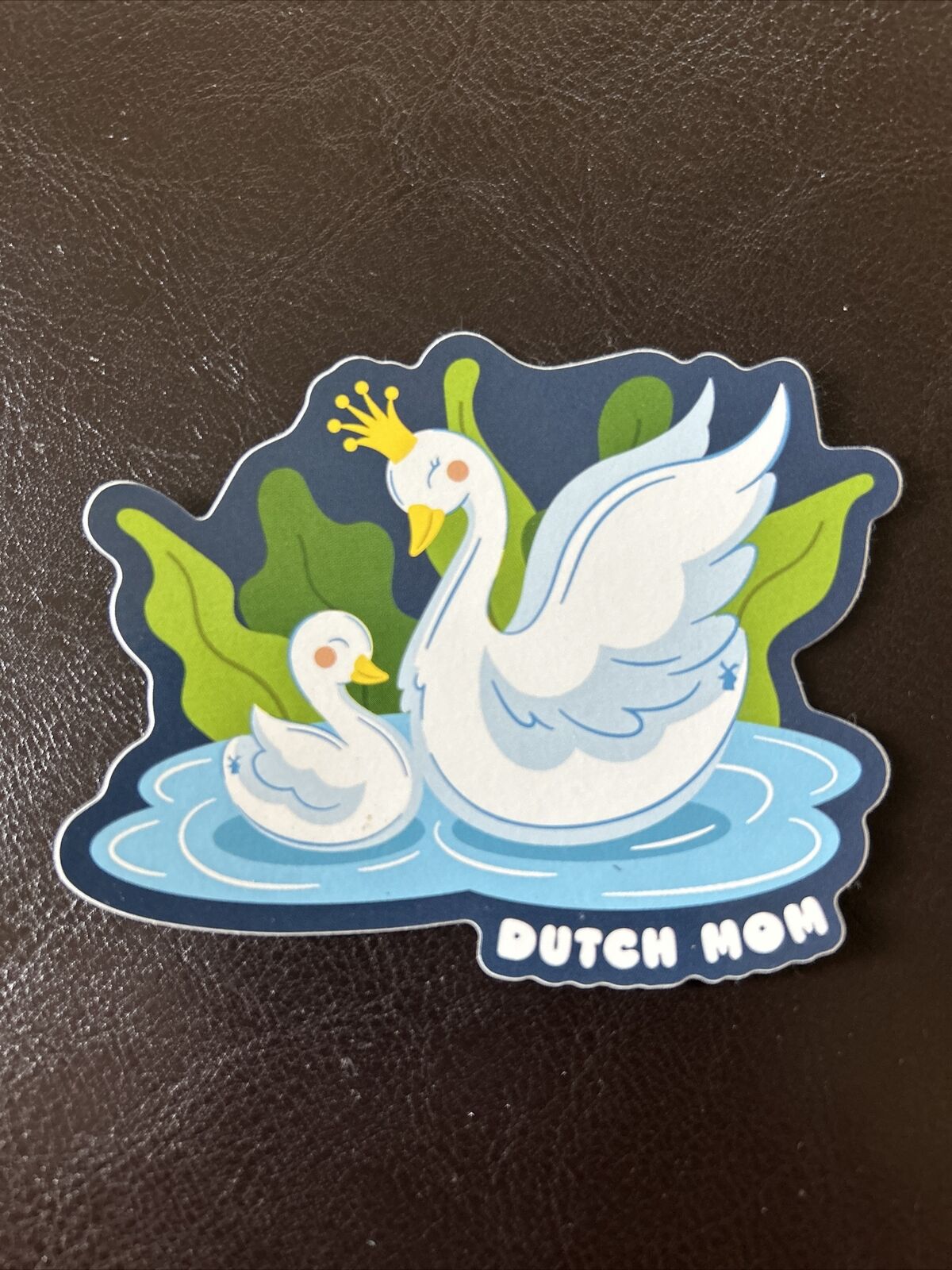NEW Dutch Bros Sticker Mothers Day 2024 Swans May