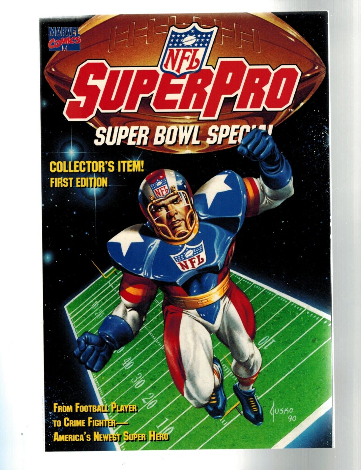 NFL SuperPro Special Edition 1 (Marvel) 1st Print 5x Investor Lot CGC READY (LA)