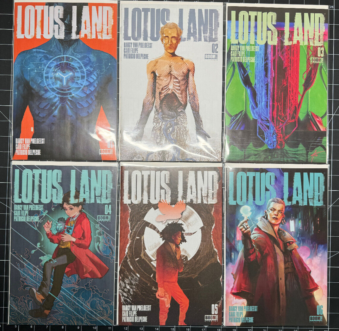 Lotus Land 2023 #1 #2 #3 #4 #5 #6 BOOM Studios Full Series Comic Book Lot