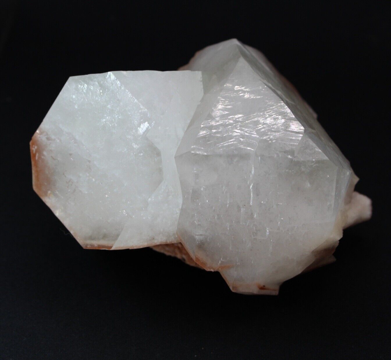 Large Red White Apophyllite Chalcedony Matrix Crystal Rock Raw Gem Mineral