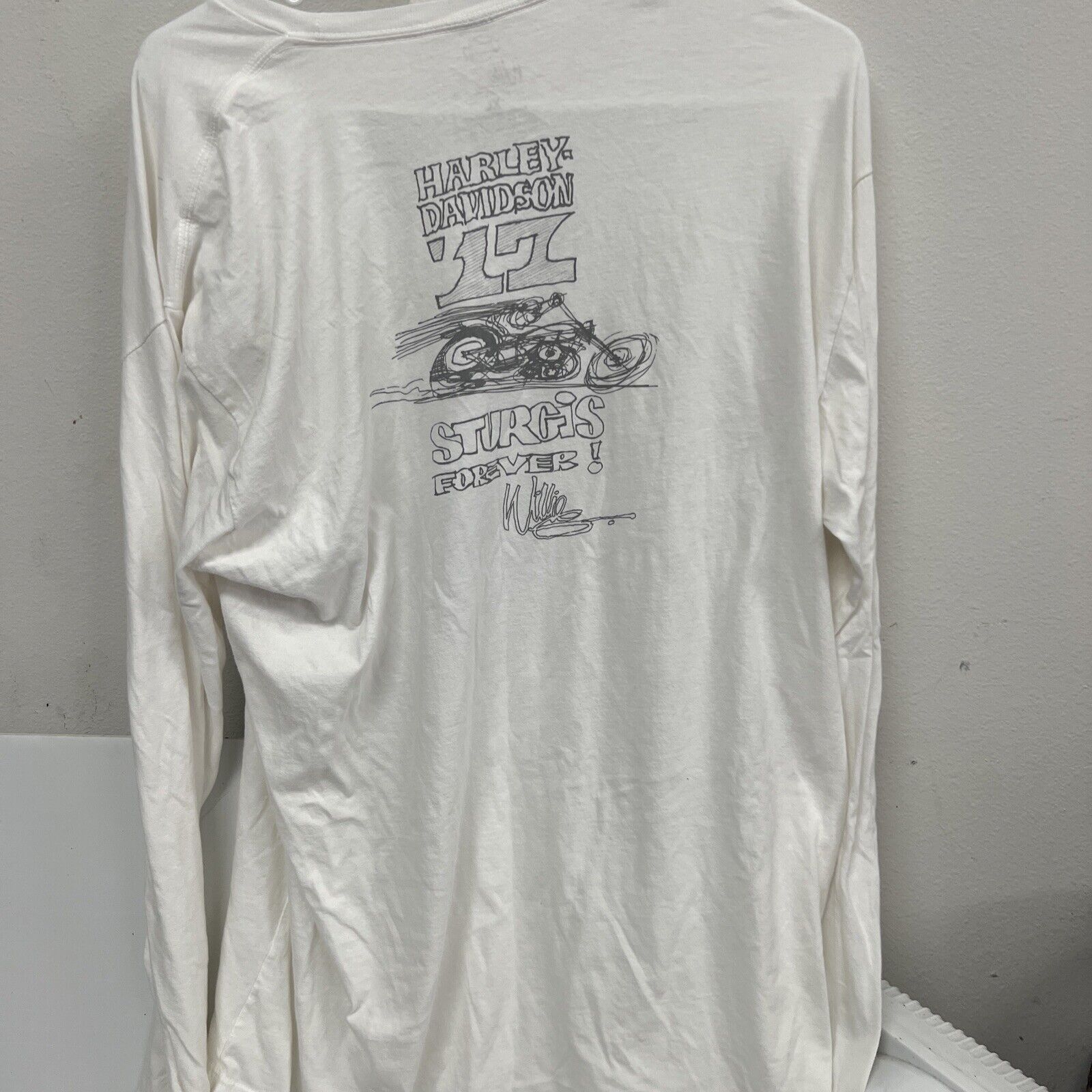 Harley Davidson Sturgis South Dakota  “Sturgis Forever” Long Sleeve shirt XL