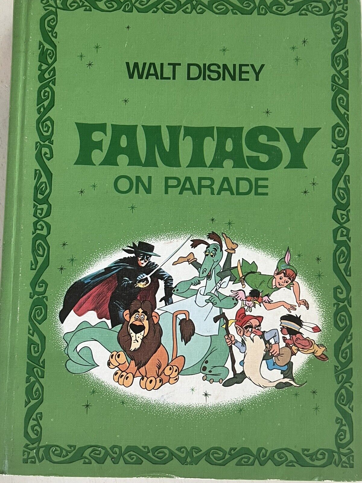 1970 Walt Disney Fantasy on Parade Book Variety Of Great Disney Stories