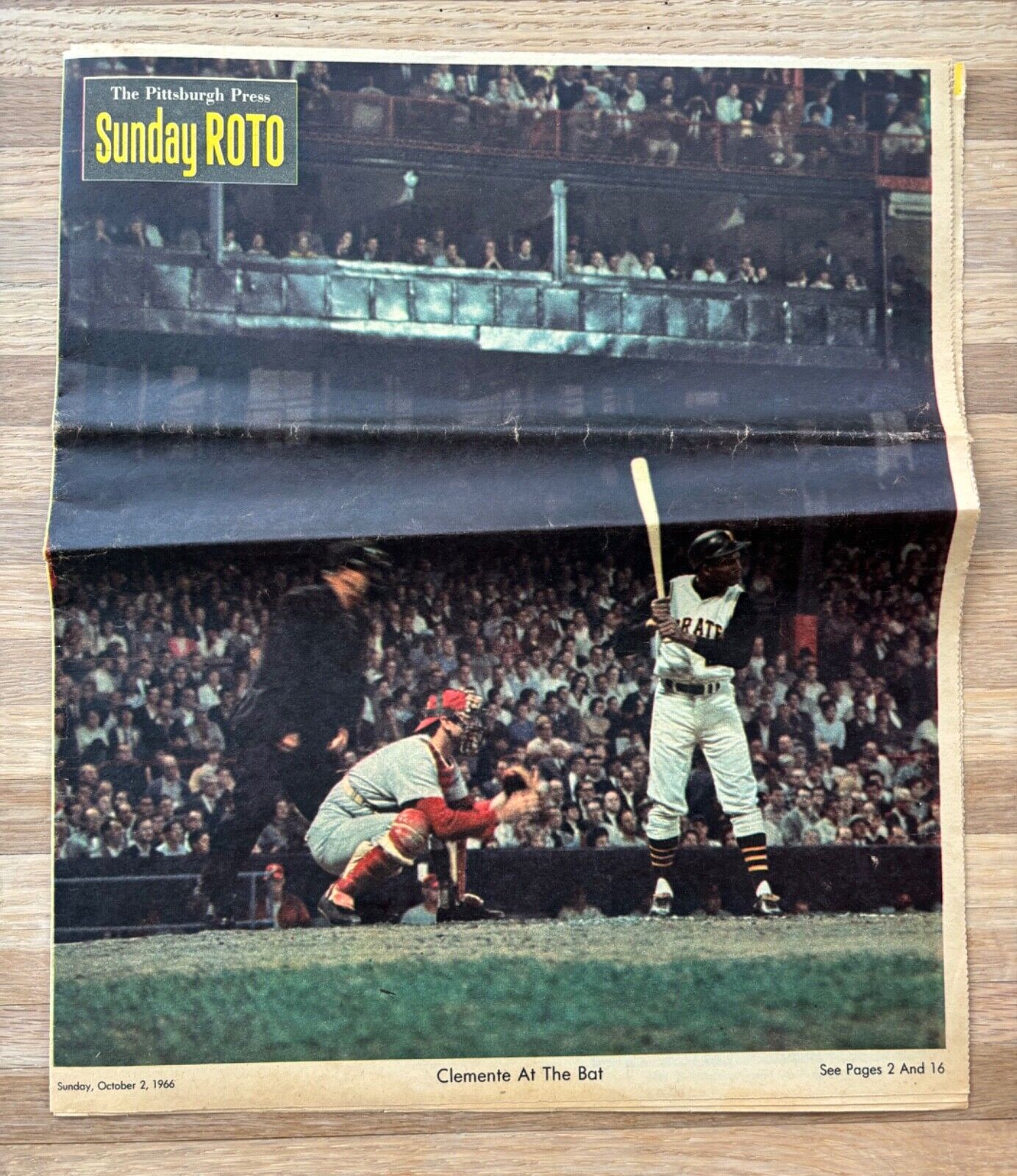 1966 The Pittsburgh Press Sunday ROTO Partial Magazine - \