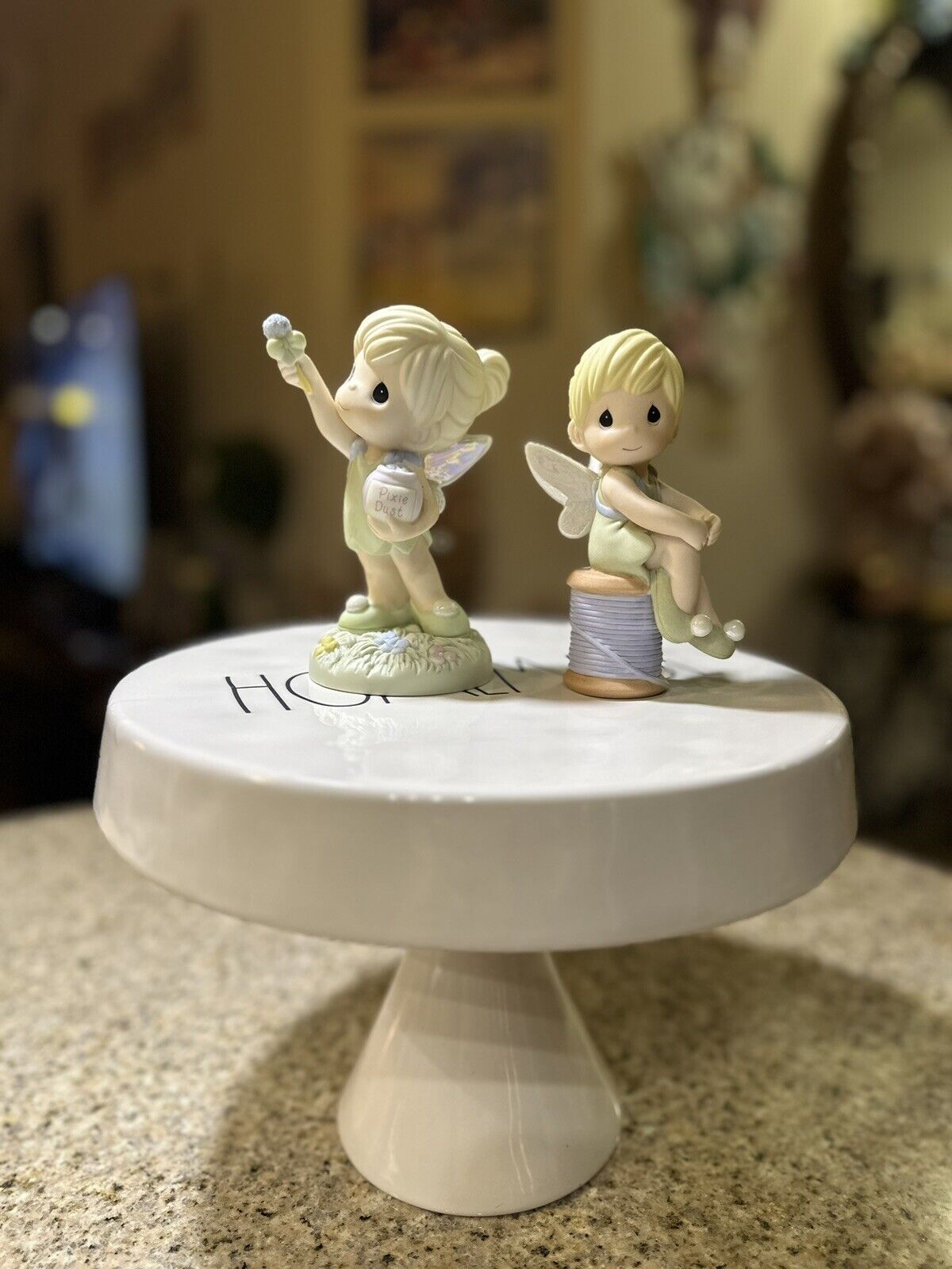 Disney Showcase Collection Precious Moments Tinkerbell Figurines