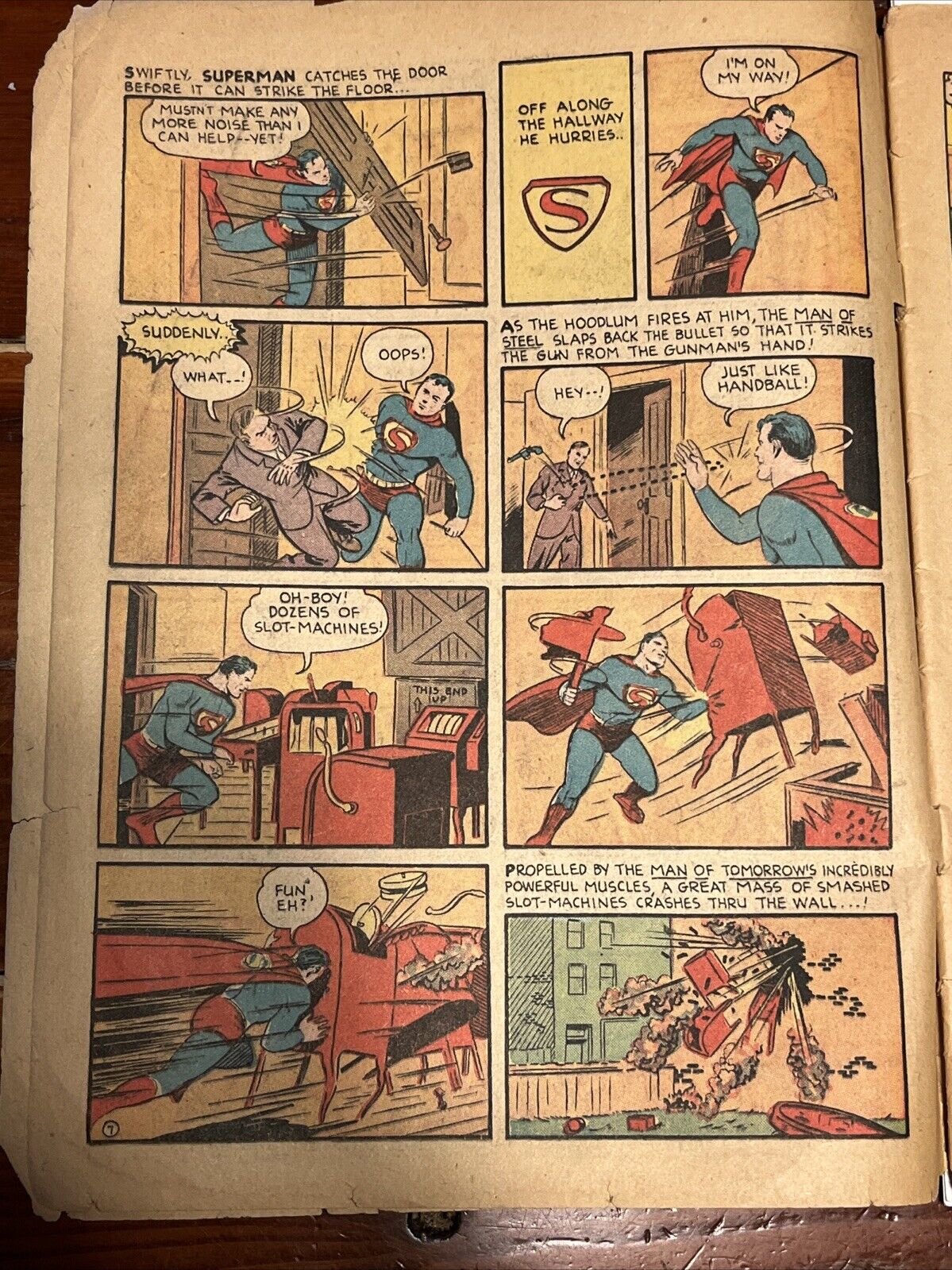 SUPERMAN #5 Incomplete ADS FOR BATMAN #1