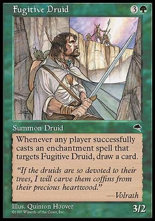Fugitive Druid ~ Tempest [ Excellent ] [ Magic MTG ]