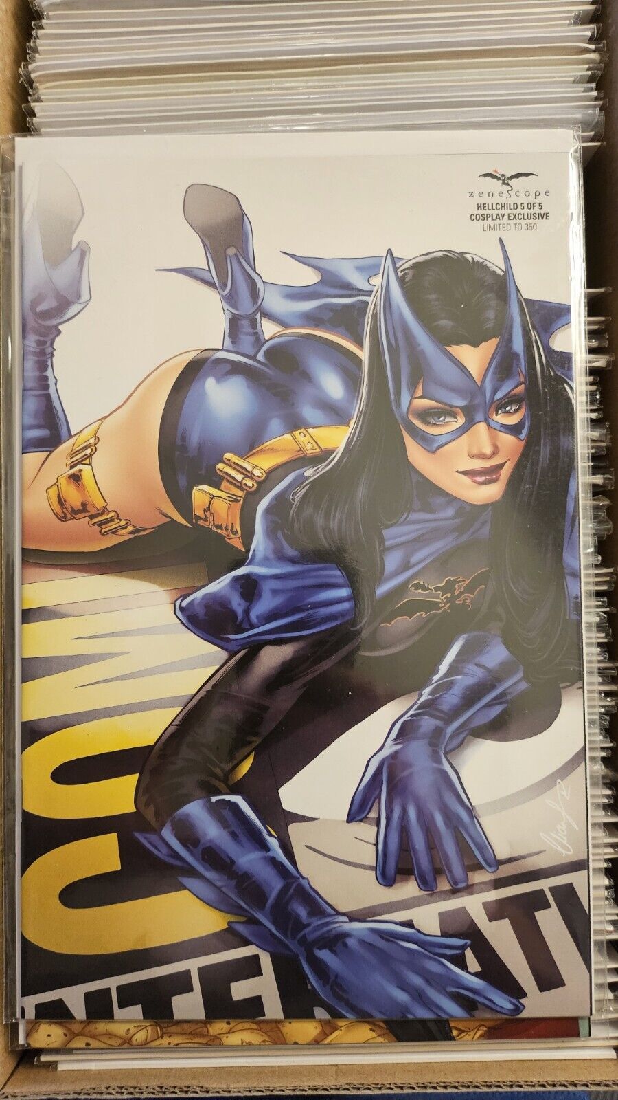 Hellchild #5 SDDC Batgirl Cosplay 2016 Zenescope - San Diego Comic Con - Batman